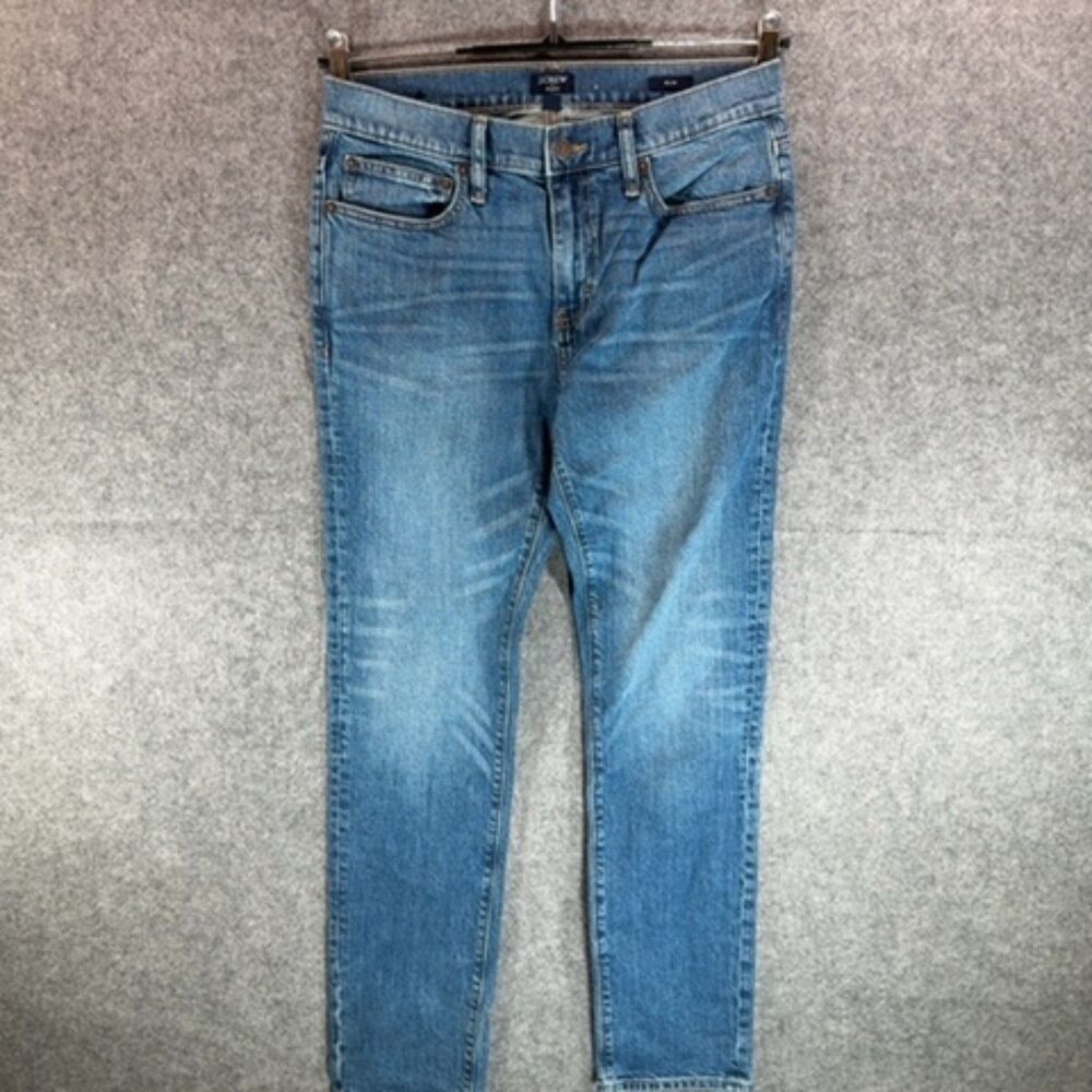 J.Crew Flex Slim Jeans Men's 32x28 Medium Wash Denim